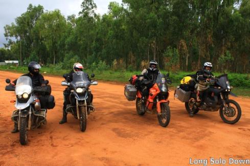 LC8 Riders Rene + Wouter + friends - Malawi